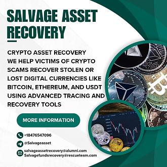 HOW TO HIRE AND RECOVER LOST OR SCAMMED  CRYPTO  VISIT____SALVAGE ASSET RECOVERY