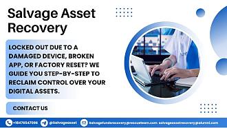 TRACING CRYPTOCURRENCY ASSETS WITH THE HELP OF  SALVAGE ASSET RECOVERY